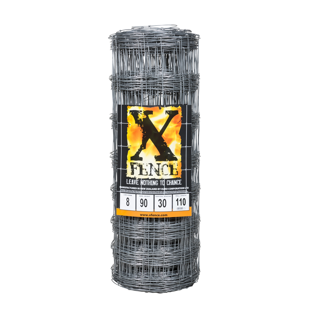 X Fence Netting 8 Line 90cm x 30cm x 110m 10% Extra
