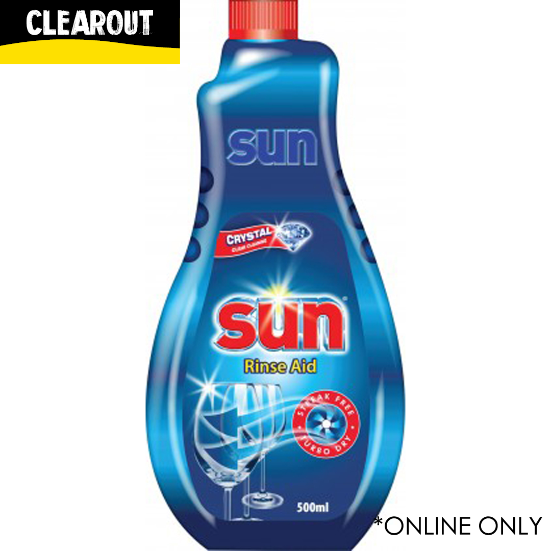 Sun Crystal Clear Rinse Aid 500ml
