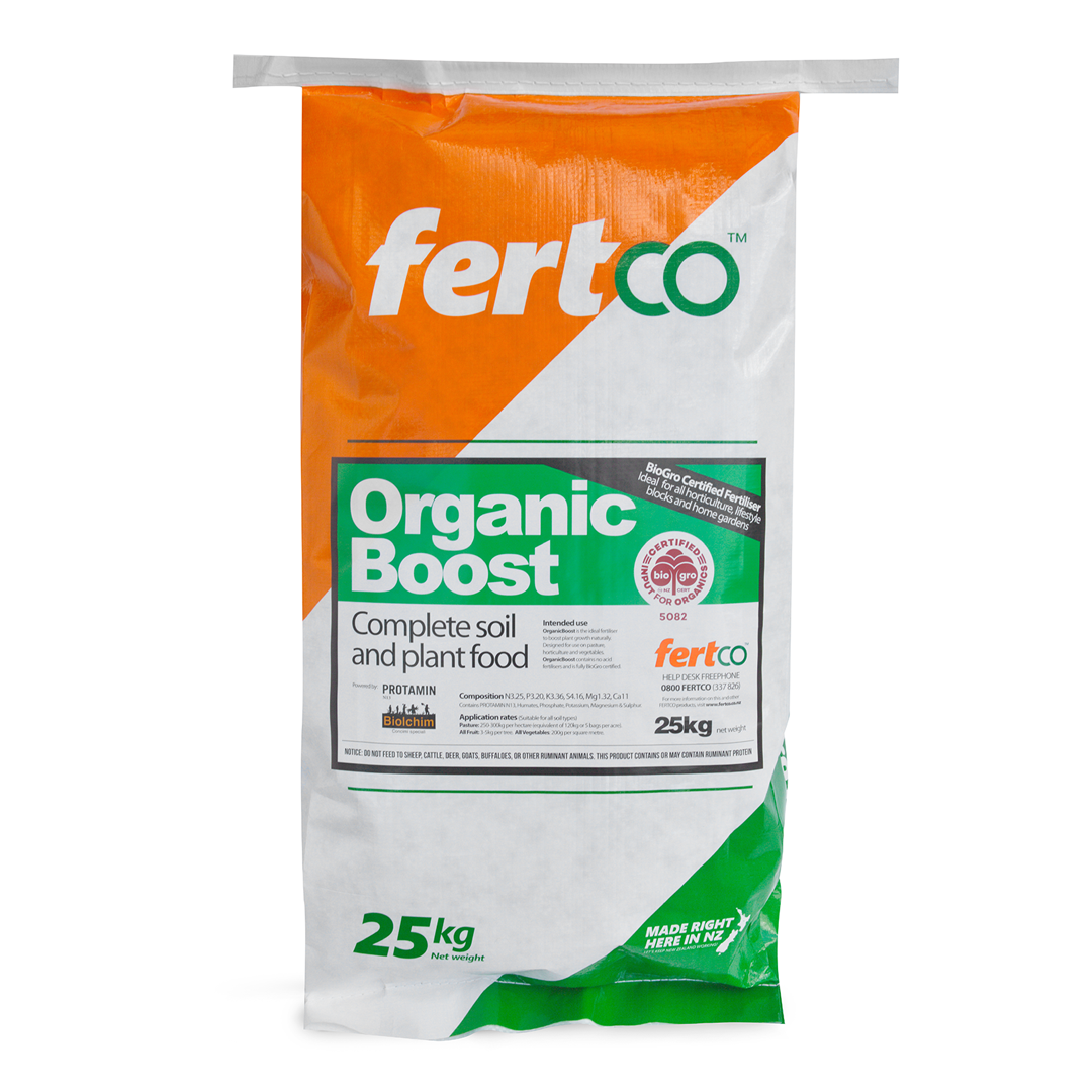 Fertco Organic Boost Biogro 25kg