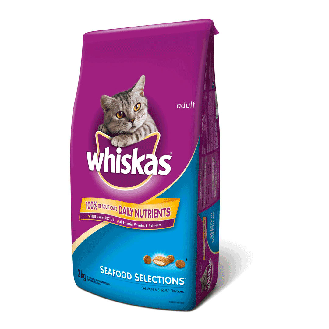 Whiskas Seafood Selections Food 2kg