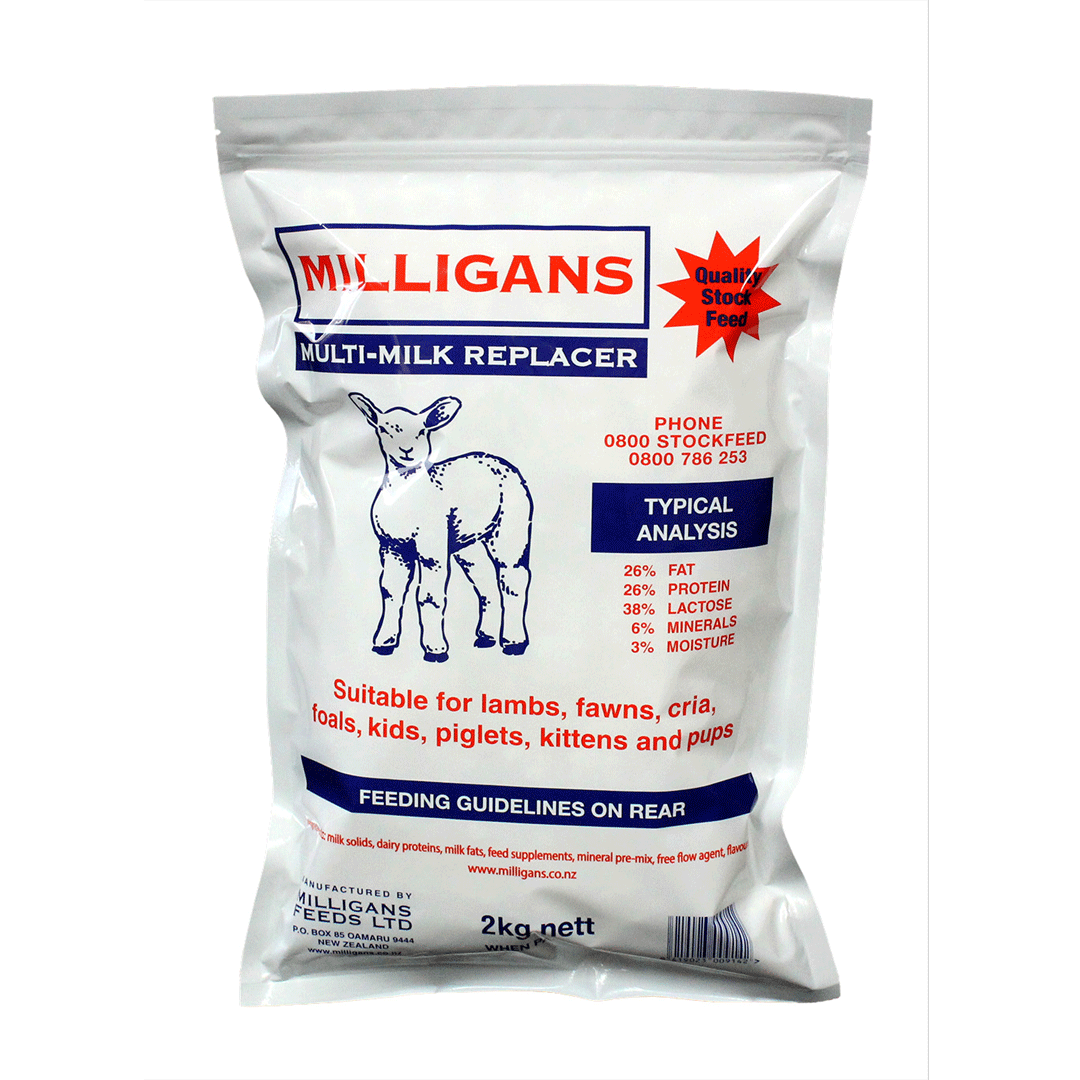 Milligans Multi Milk Replacer 2kg