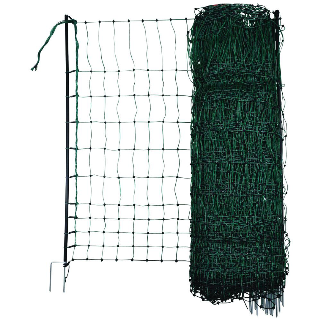 Shoof Poultry Netting Non Electric 25m x 112cm Green