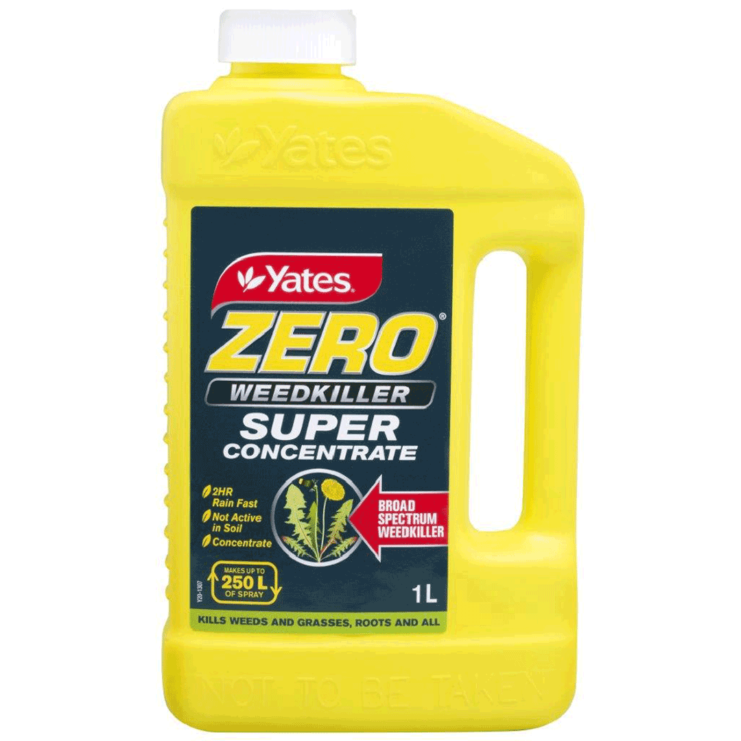 Yates Zero Weedkiller Super Concentrate 1L
