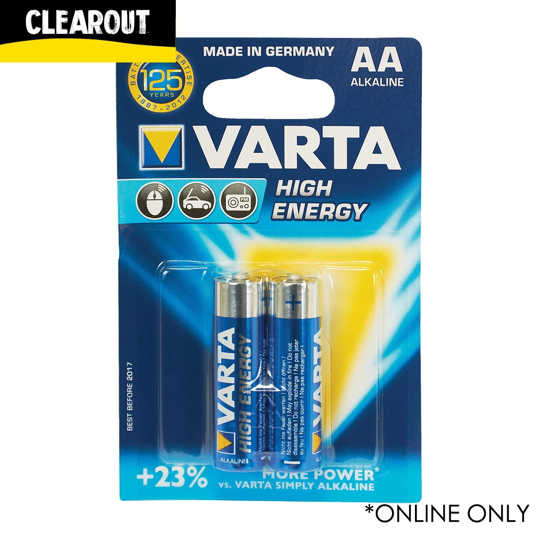 Varta AA Alkaline Battery 2 Packet