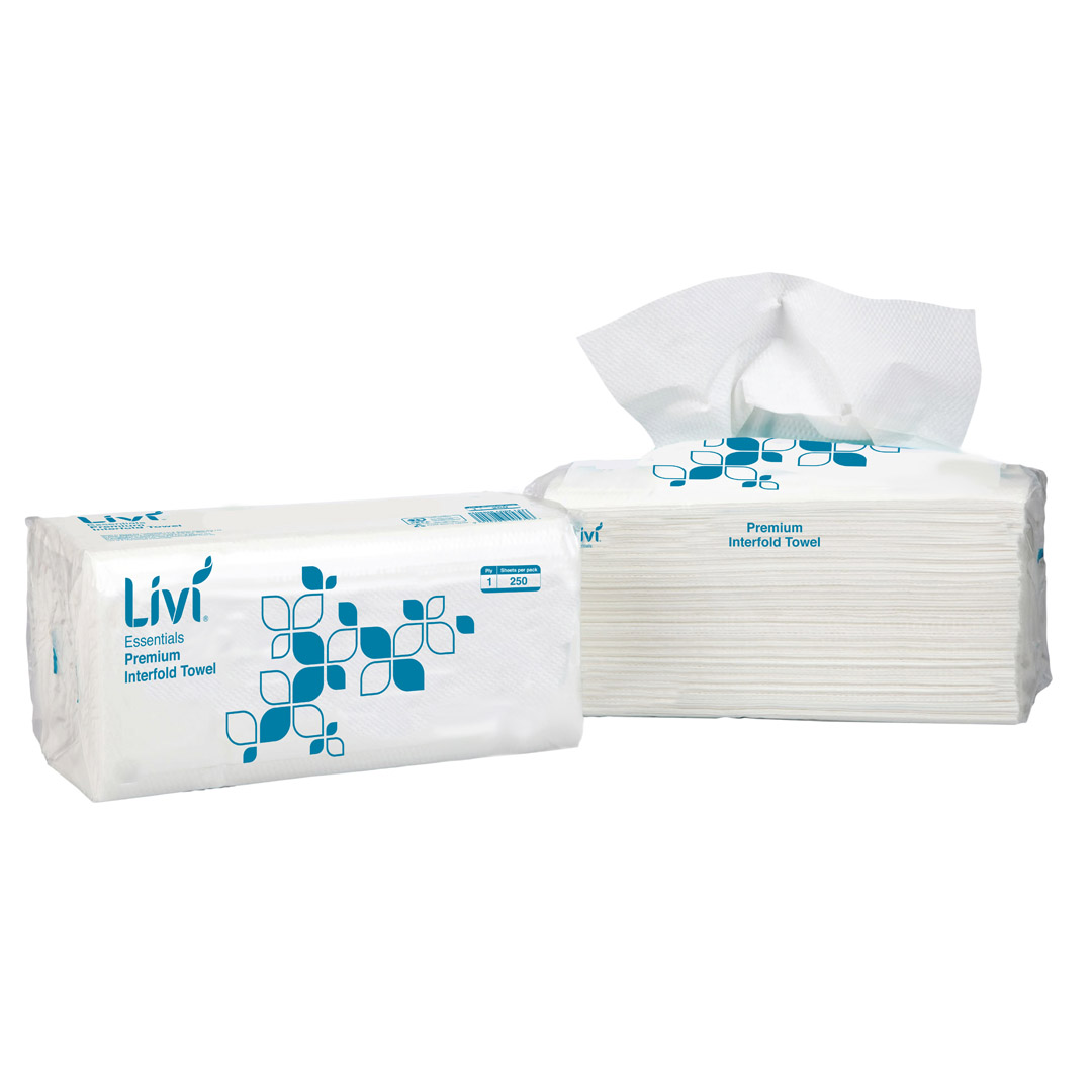 Livi Interfold Paper Towel 250 Packet