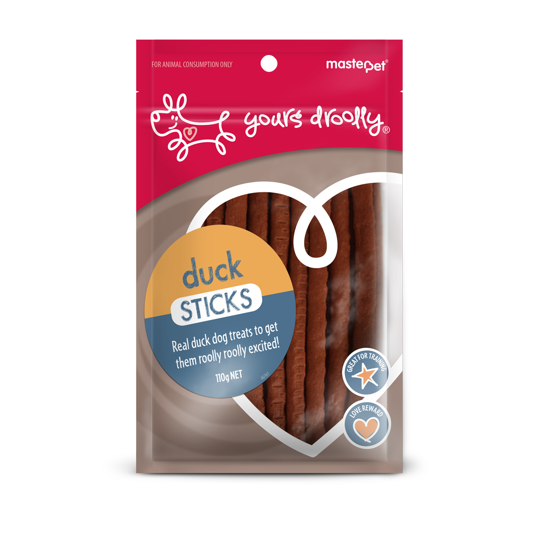 Yours Droolly Duck Sticks 110g