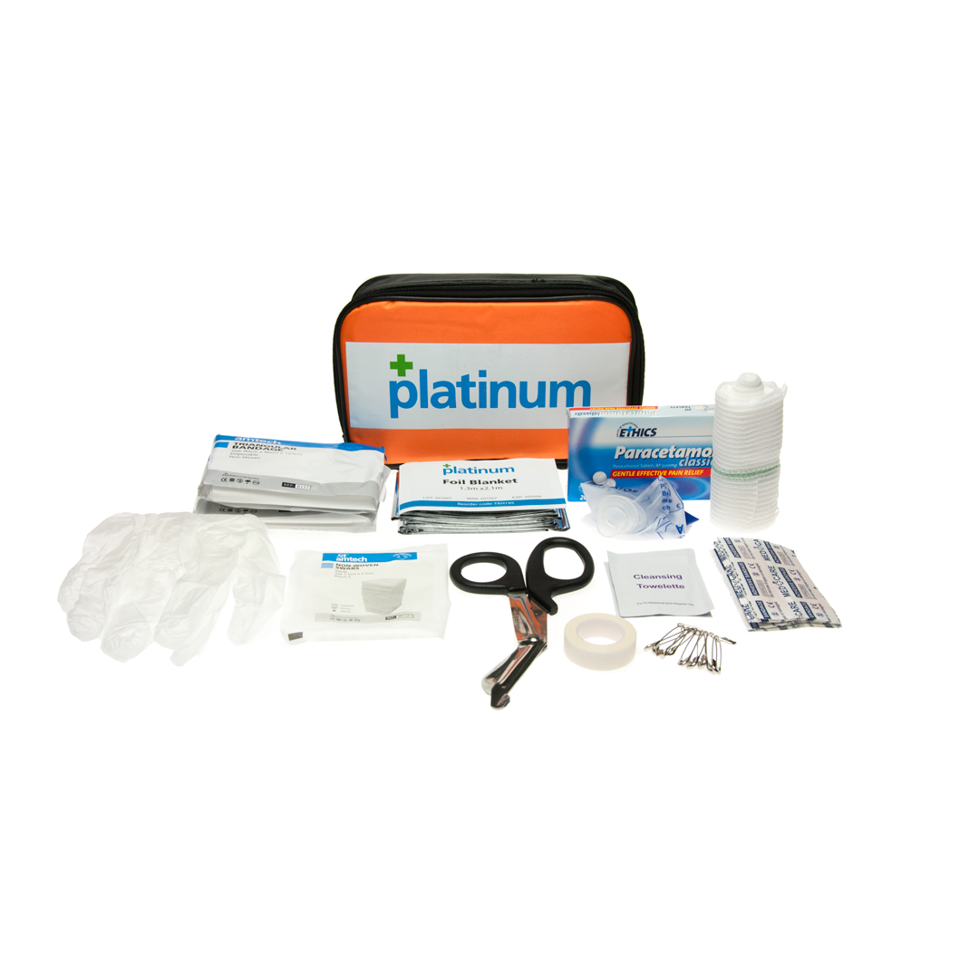 Platinum Vehicle First Aid Kit Basic Softpack