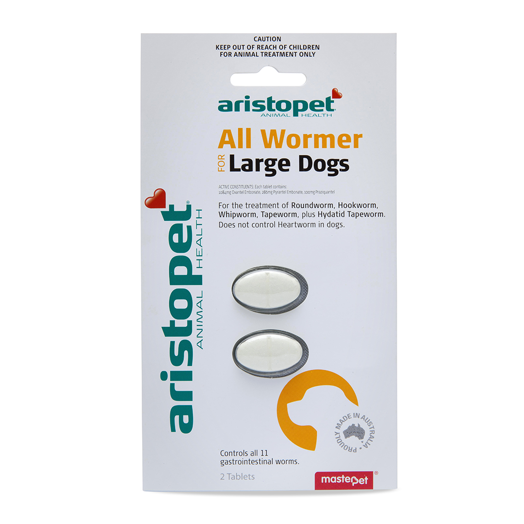 Aristopet All Wormer Large Dog 2 Packet