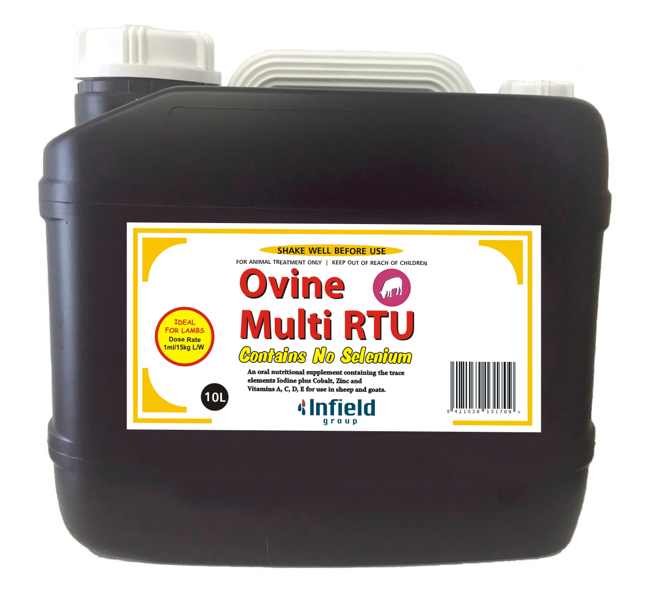 Ovine Multi Ready To Use Non Selenised 10L