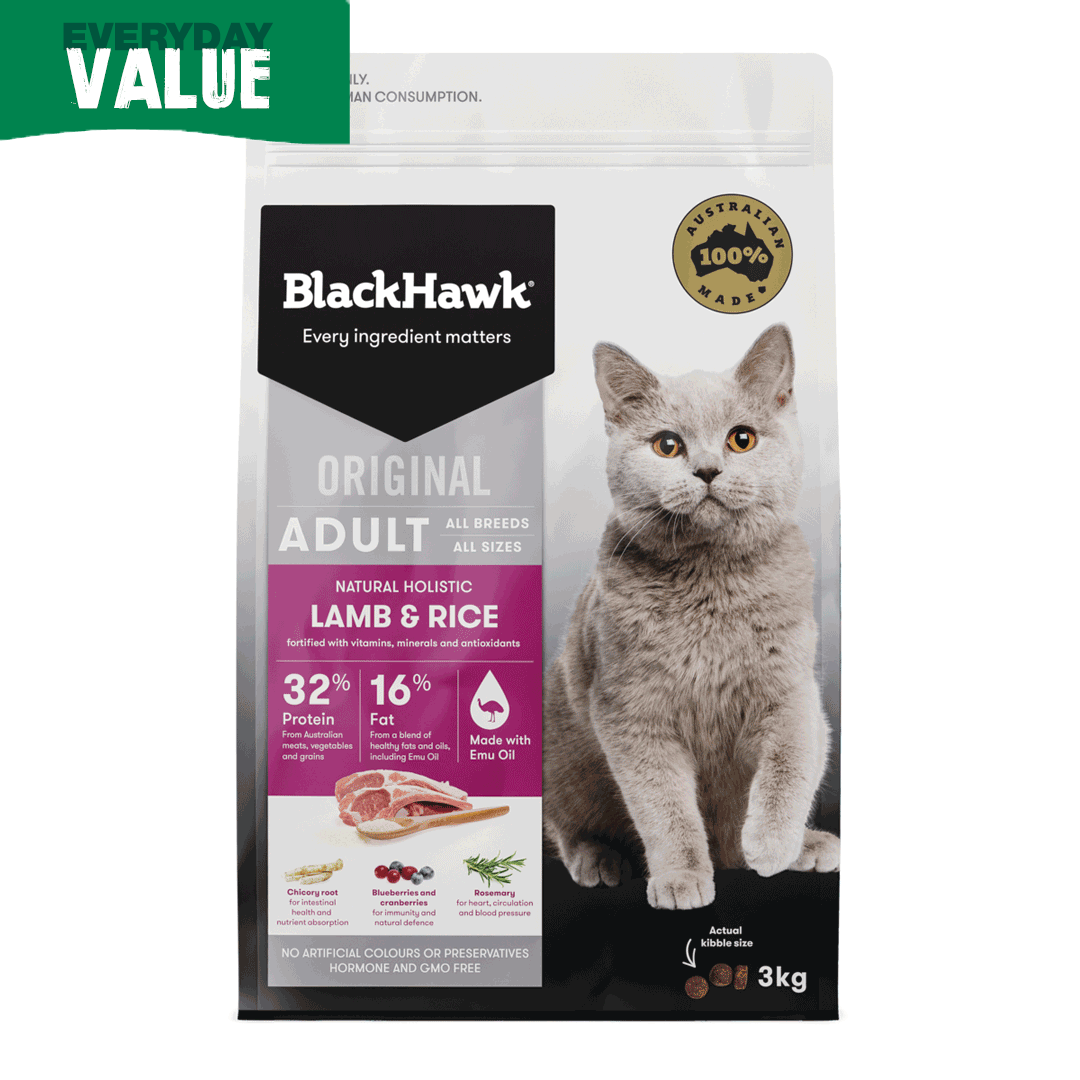 Black Hawk Cat Adult Lamb 3kg