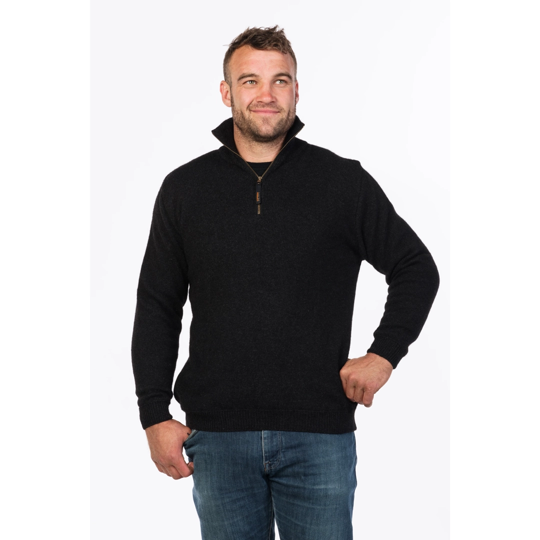 MKM Eco Blend Legend Half Zip Sweater