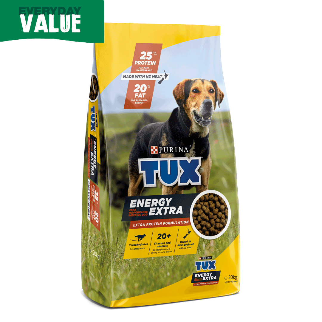Tux Energy Dog Food Xtra Kibble 20kg
