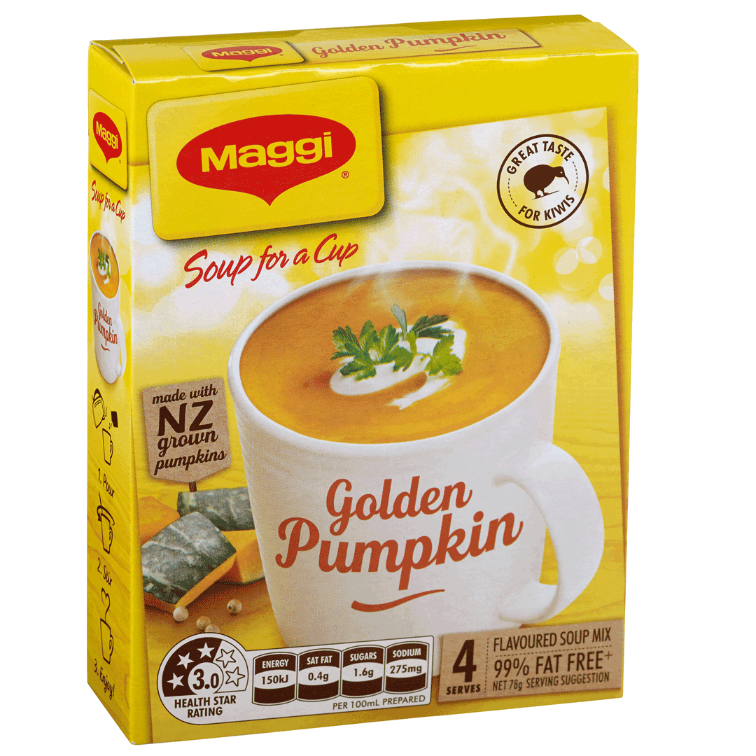 Maggi Soup Cup Golden Pumpkin 4 Pack