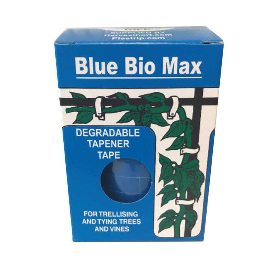 Max Tape Biodegradable 100mic x 50m Blue 10 packet