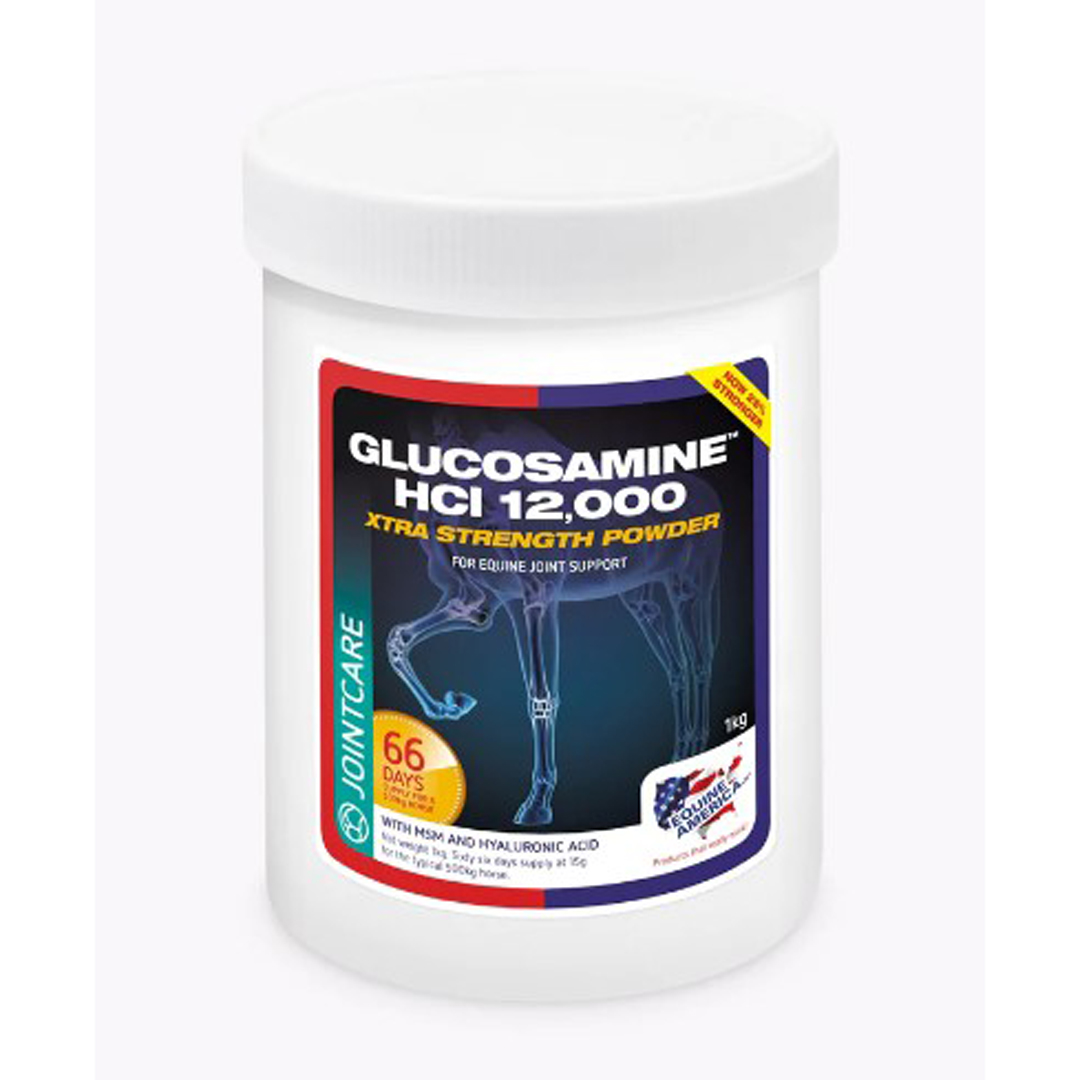 Equine America Glucosamine HCI 12,000 1kg Powder