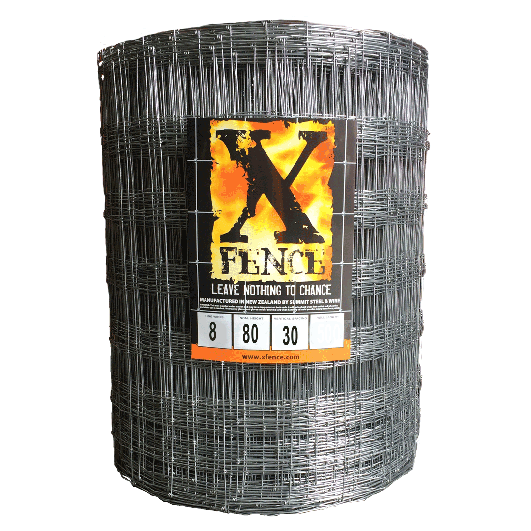 Summit X Fence Netting 8 Line 80cm x 30cm x 500m Roll