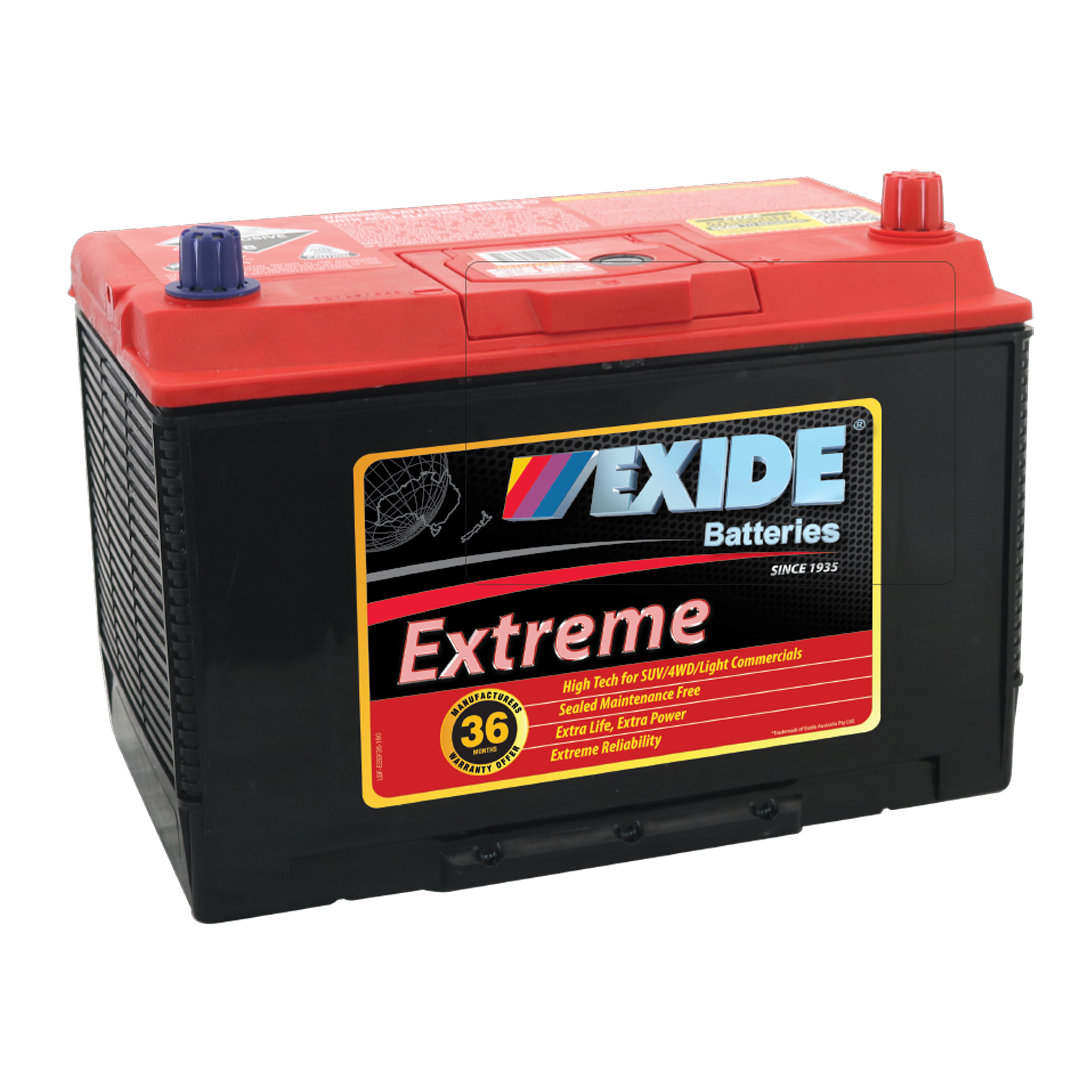 Exide Extreme SUV 4WD Light Commercial Battery 810CCA