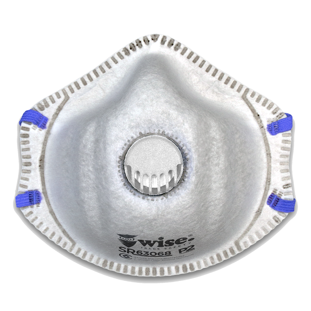 Lynn River Wise Carbon P2 Mask with Valve 10 Pack