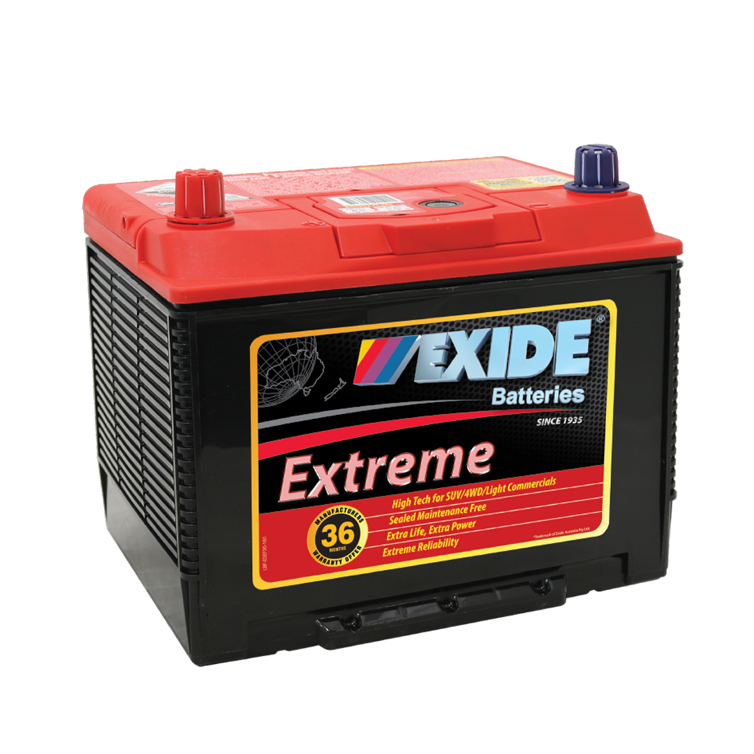 Exide Extreme 4WD SUV Light Commercial Battery XN50ZZMF
