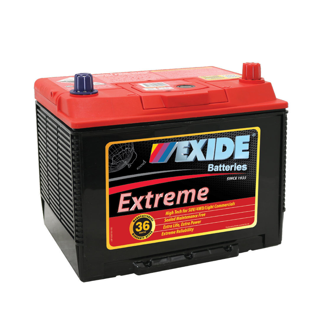 Exide Extreme 4WD SUV Light Commercial Battery XN50ZZLMF