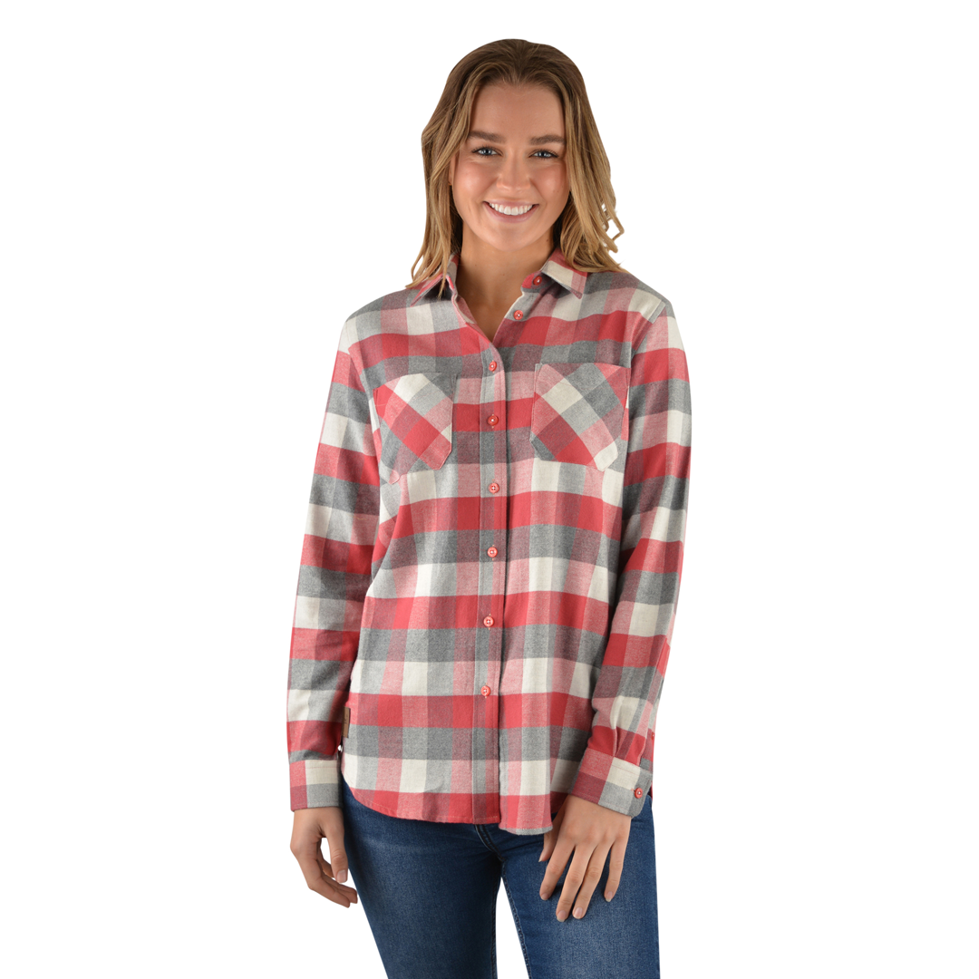 Thomas Cook Marlo 2Pkt L/S Flannel Shirt Womens