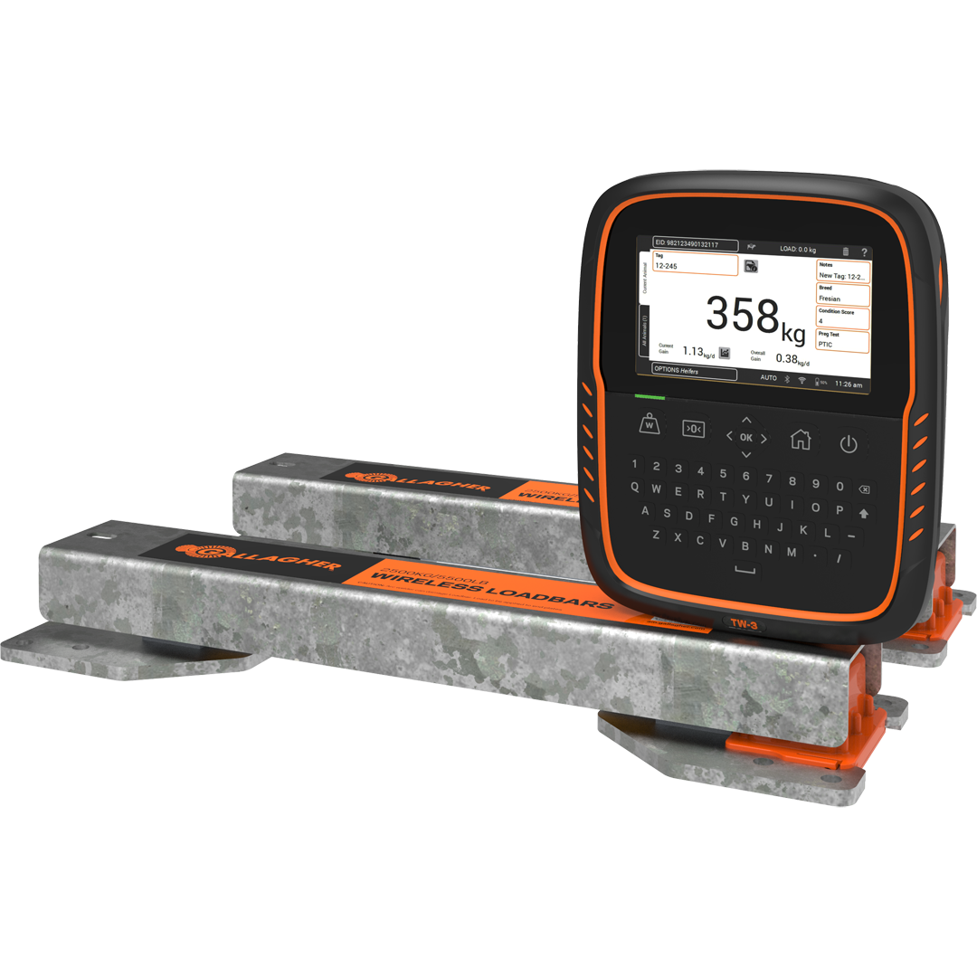 Gallagher TW3 Weigh Scale + 2.5T Wireless Lbars