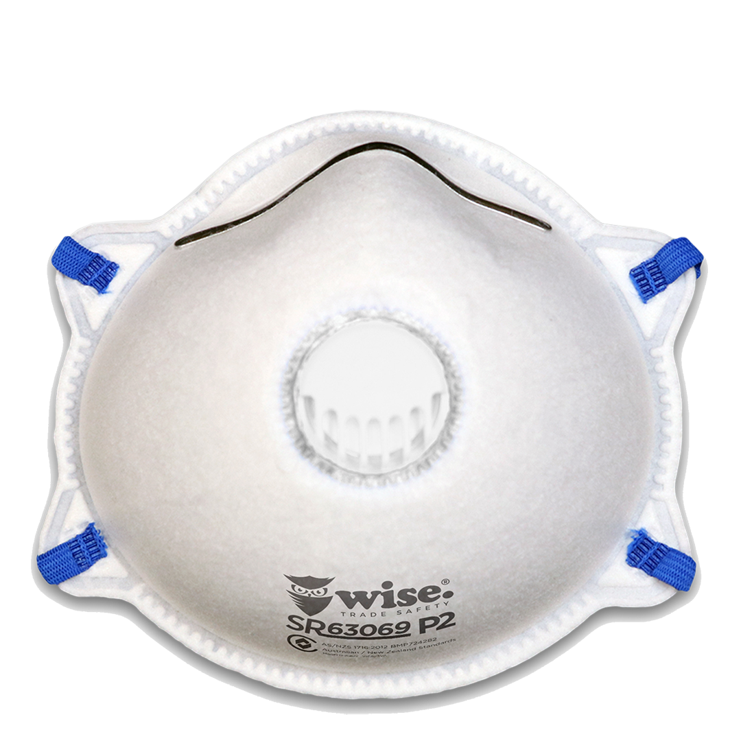 Wise P2 Mask With Valve 3 Packet
