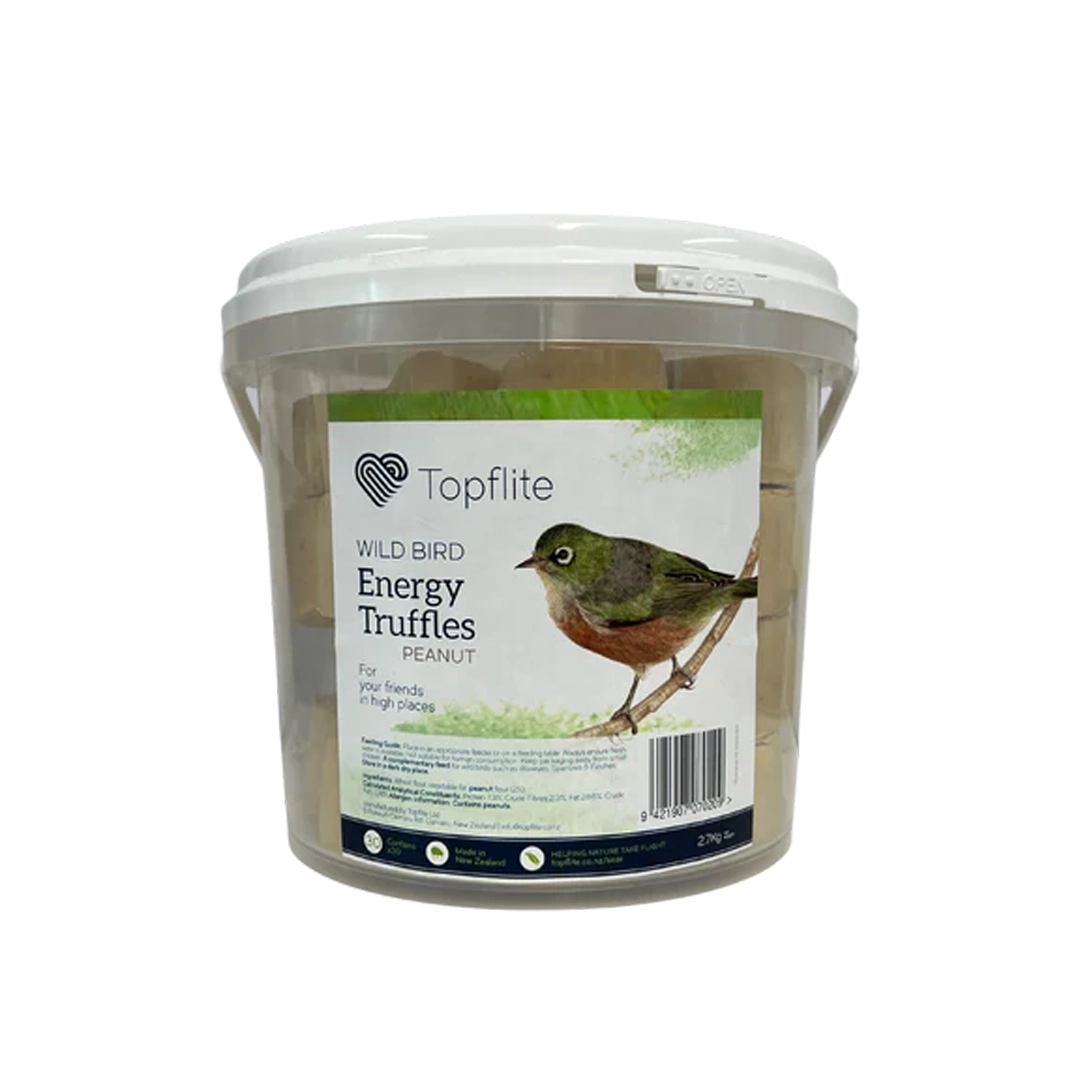 Topflite Wild Bird Truffle Tub Peanut 30 Packet