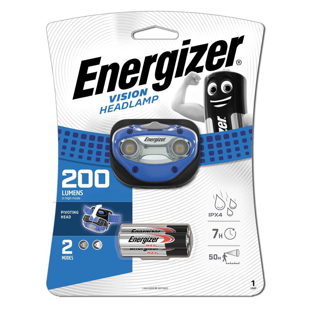 Energizer Vision Headlight 200Lm