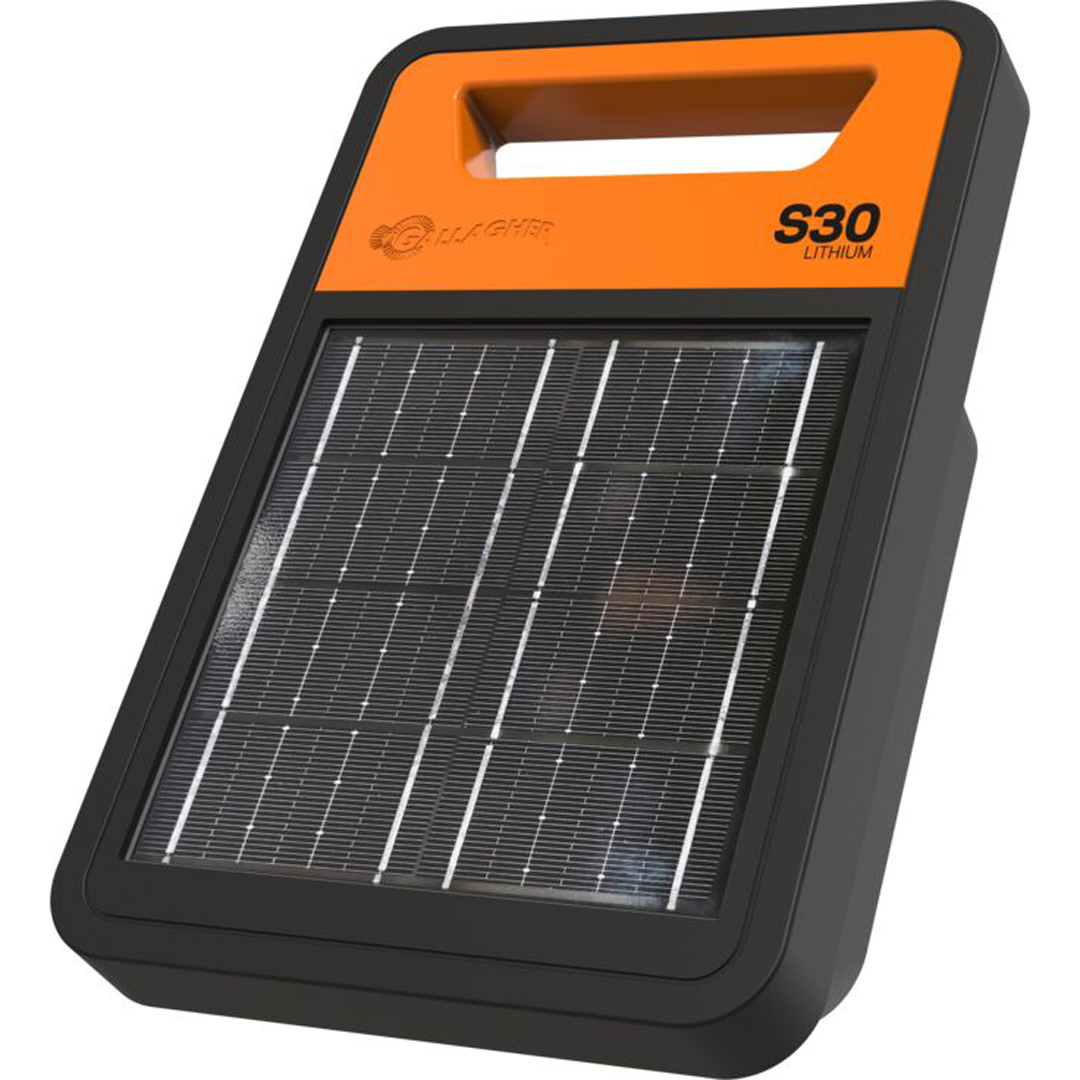 Gallagher S30 Lithium Solar Portable 1.5Ha