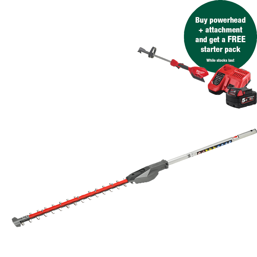 M18 Short Hedge Trimmer Attachment for M18FOPH