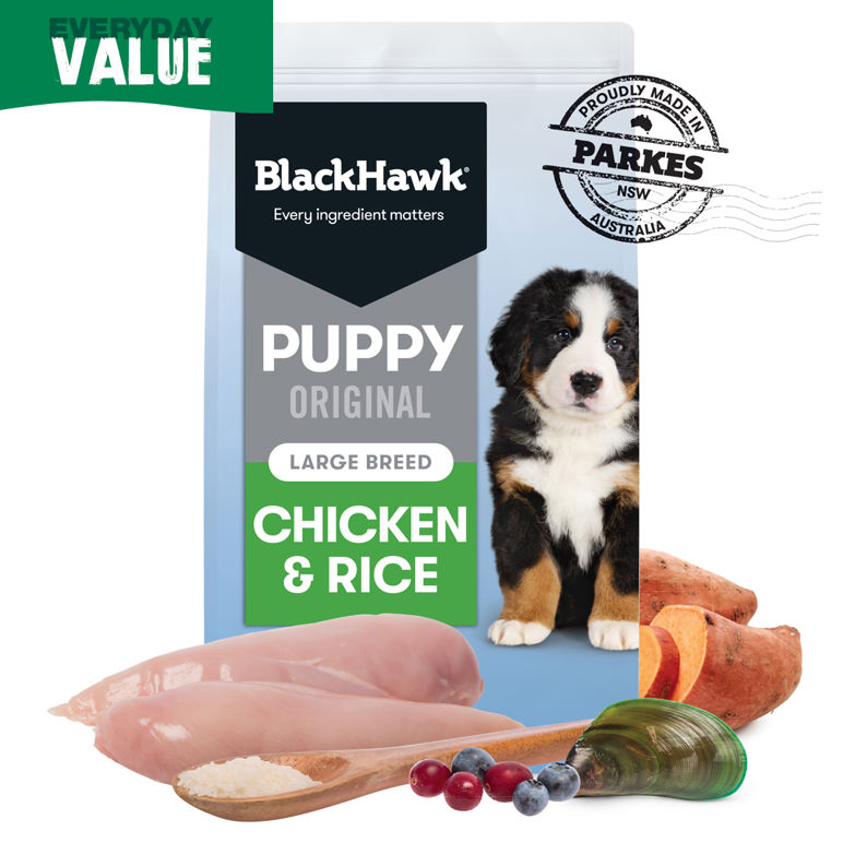 Black hawk chicken and rice puppy 20kg outlet