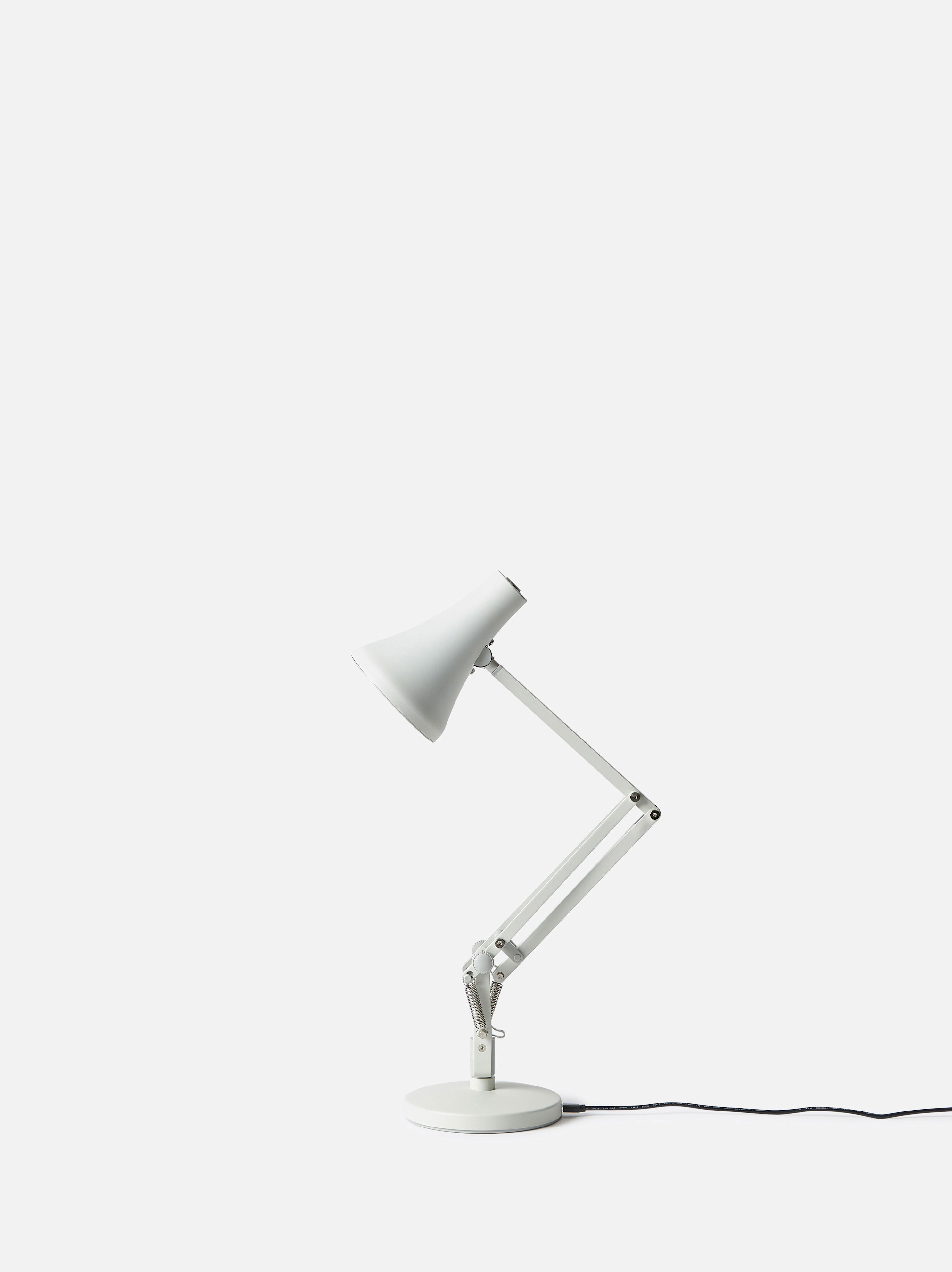 Lampe de bureau, 90 Mini Mini, Jasmine White, LED, dim, 3000K, 470 lm,  L38cm, H32cm - Anglepoise - Luminaires Nedgis