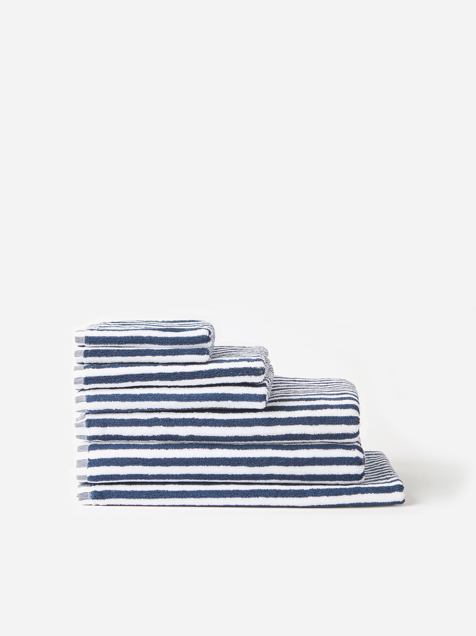 ClearloveWL Bath towel, Stripe Towel Set Face Towel Large Thick
