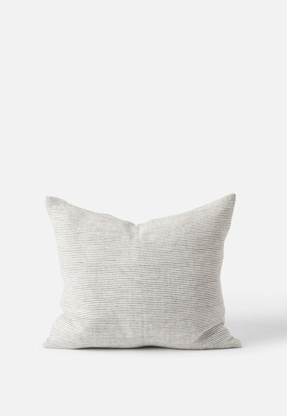 Pinstripe Linen Cushion Cover