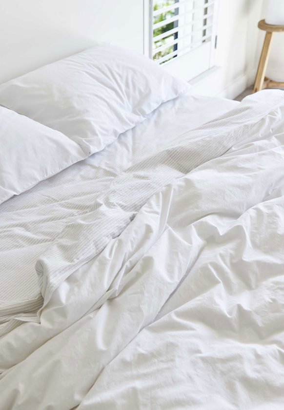 Washed Organic Cotton Duvet Cover