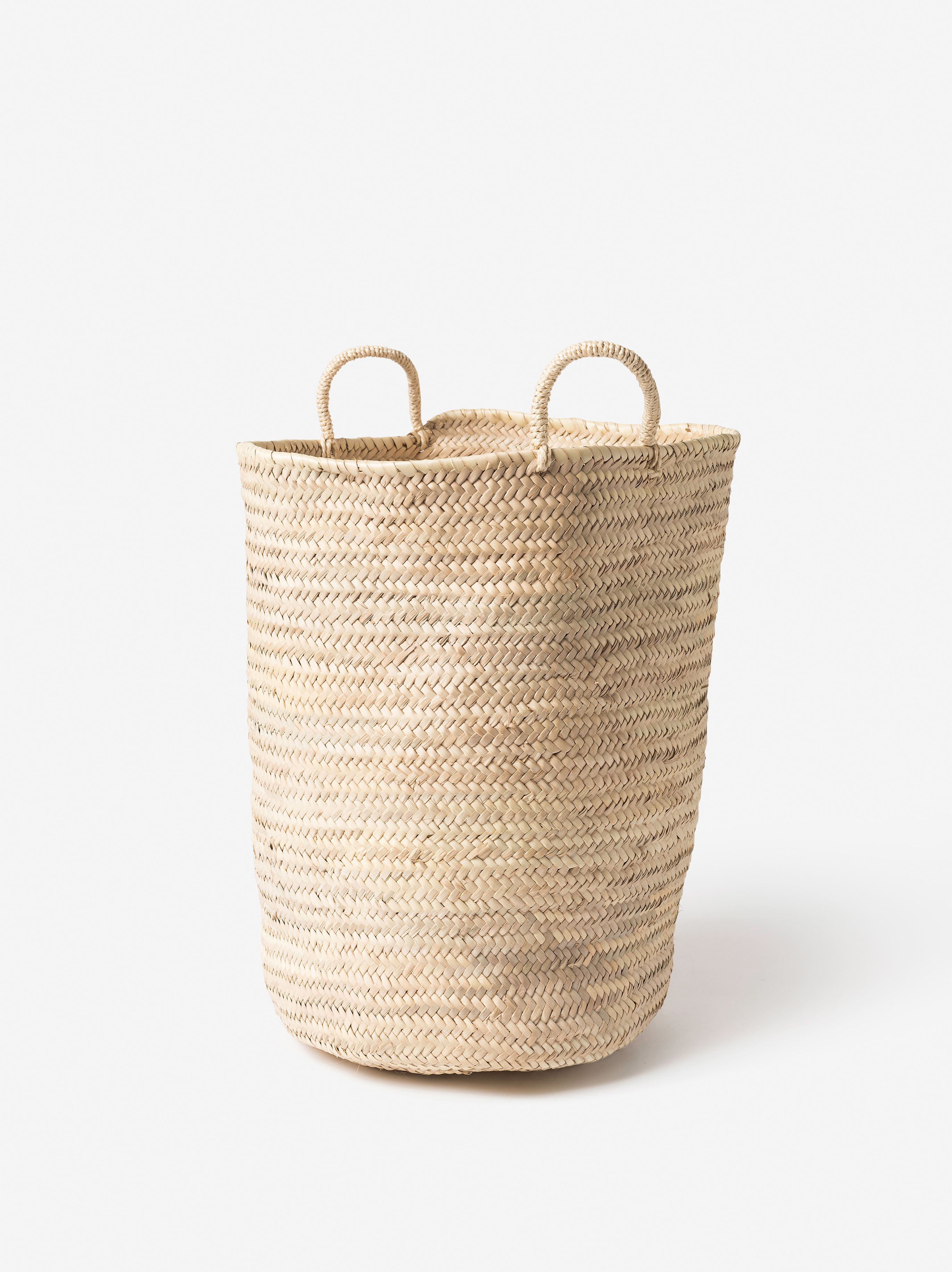 Moroccan Tall Storage Basket