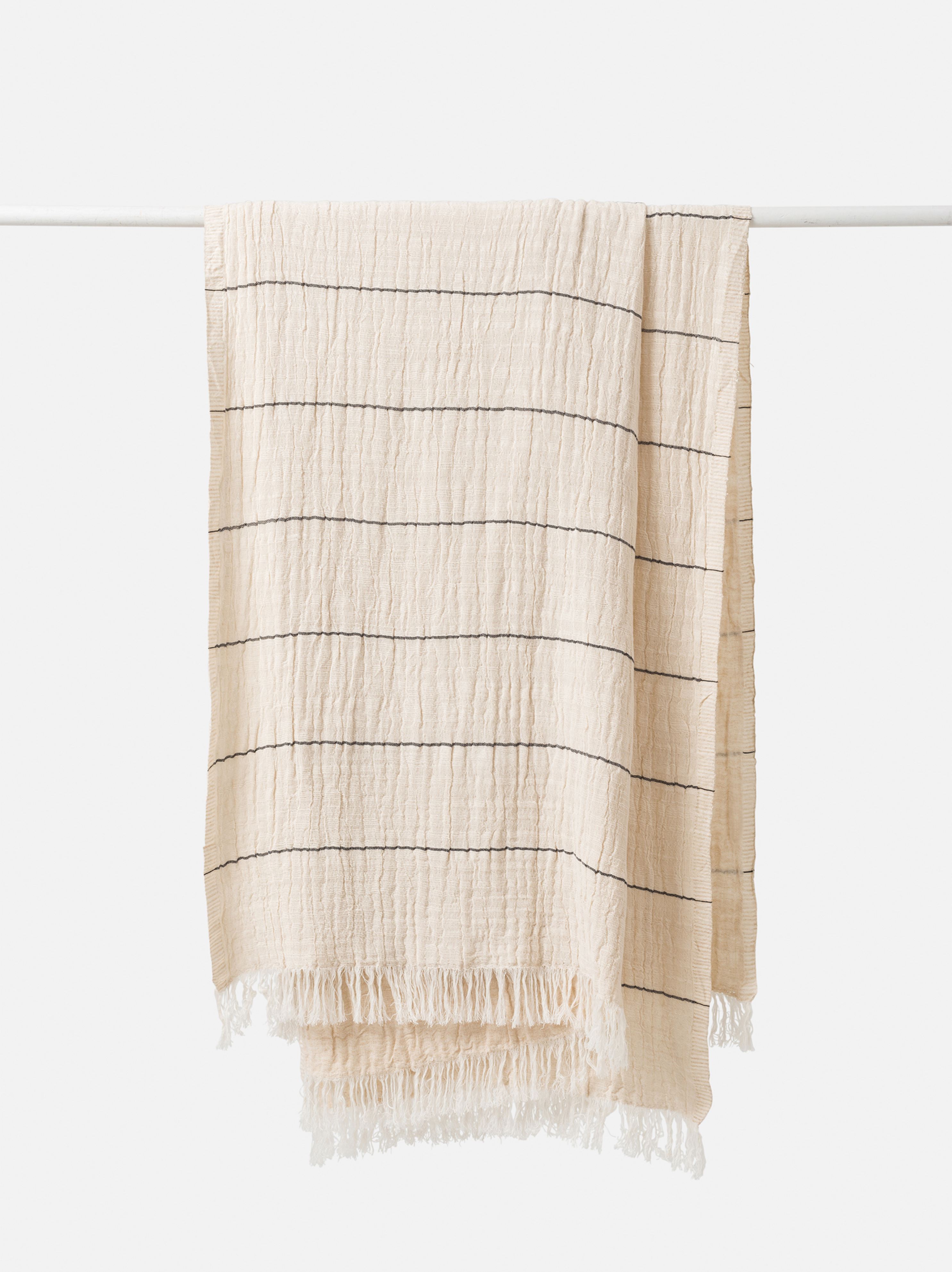 August Wool & Silk Throw
