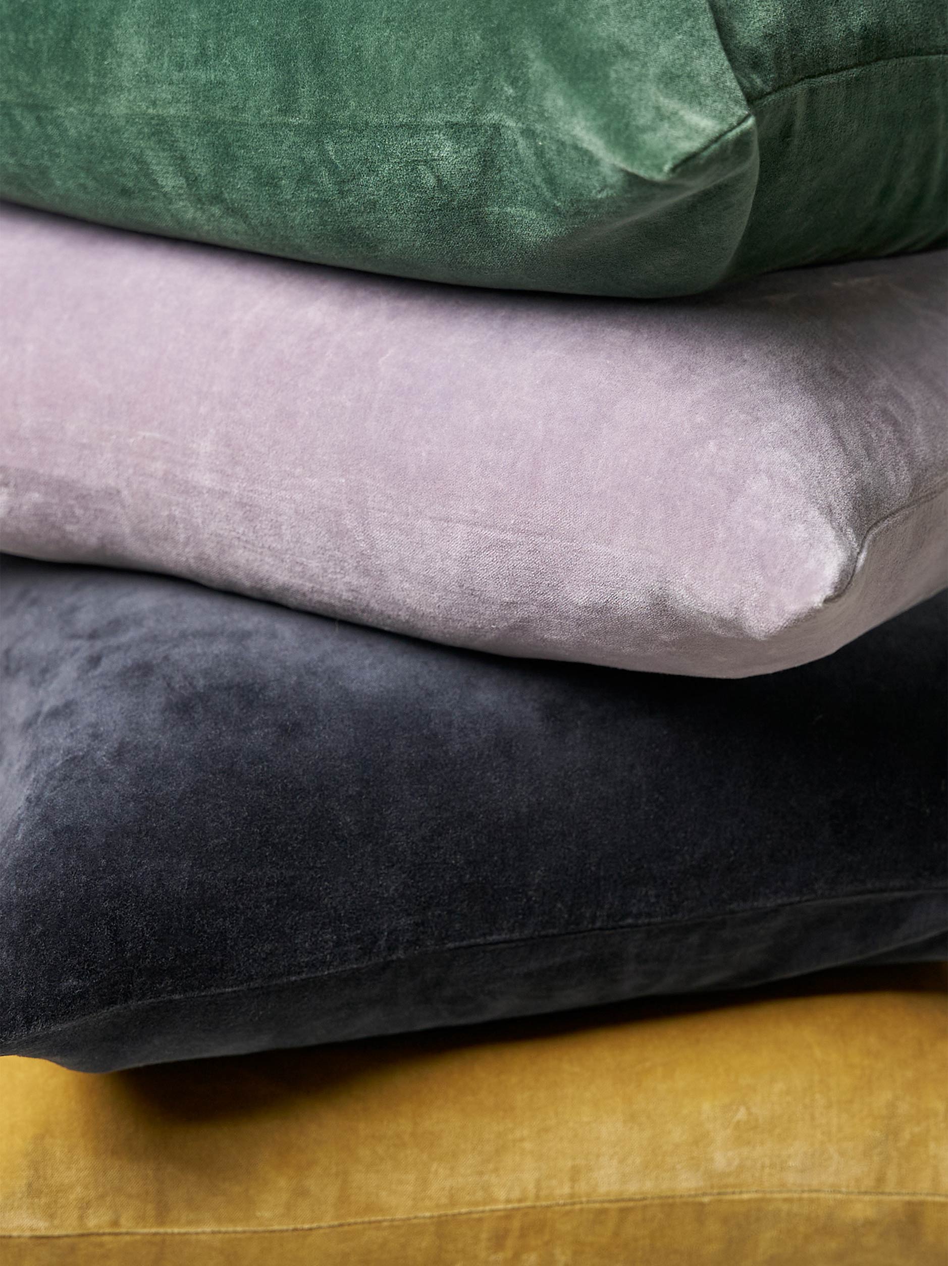 [WAKEMAKE] Water Velvet Cover Cushion