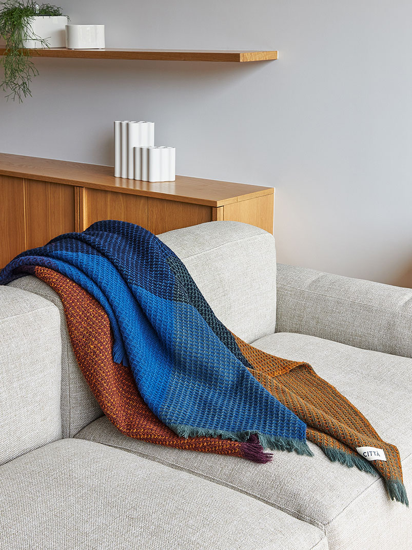 Latte Wool Blanket main image 1