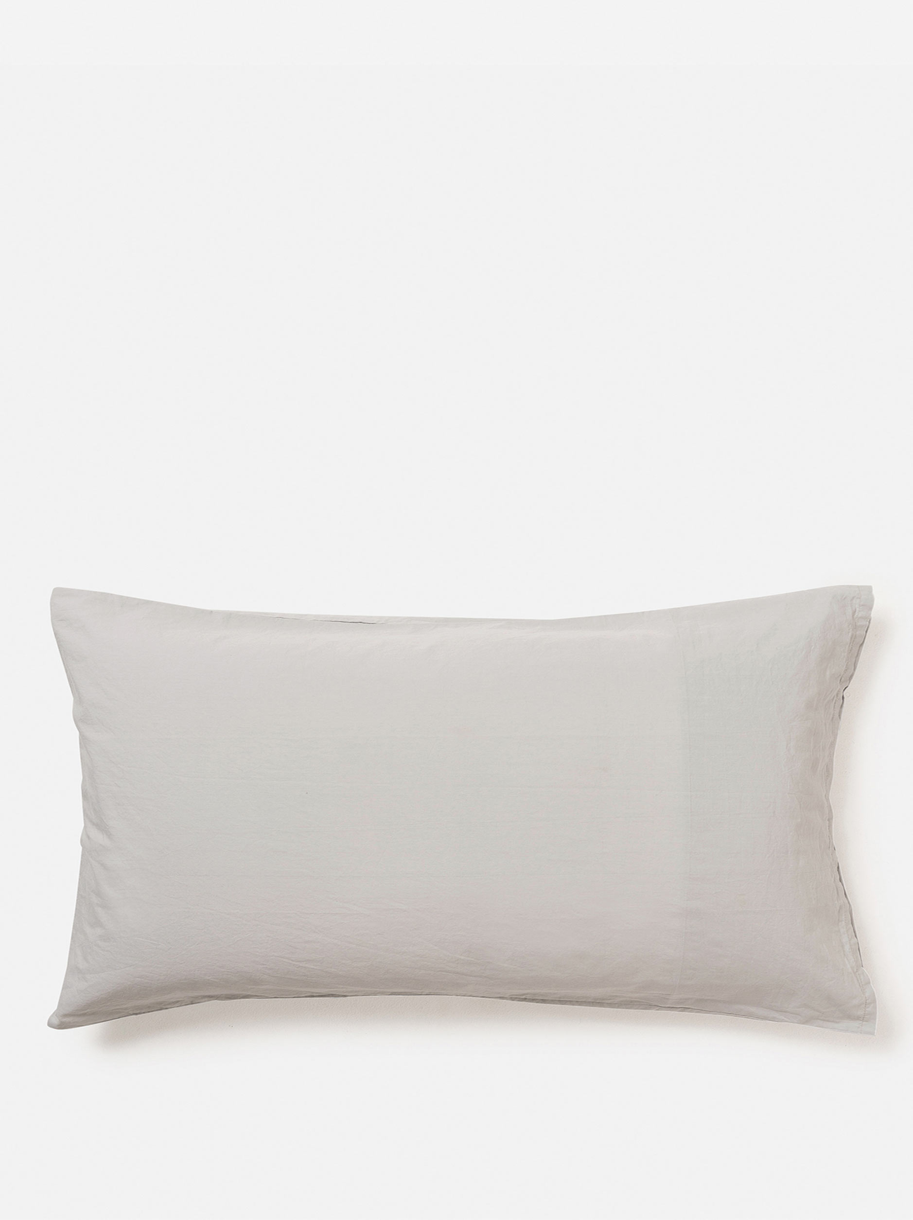 Washed Organic Cotton Lodge Pillowcase Pair