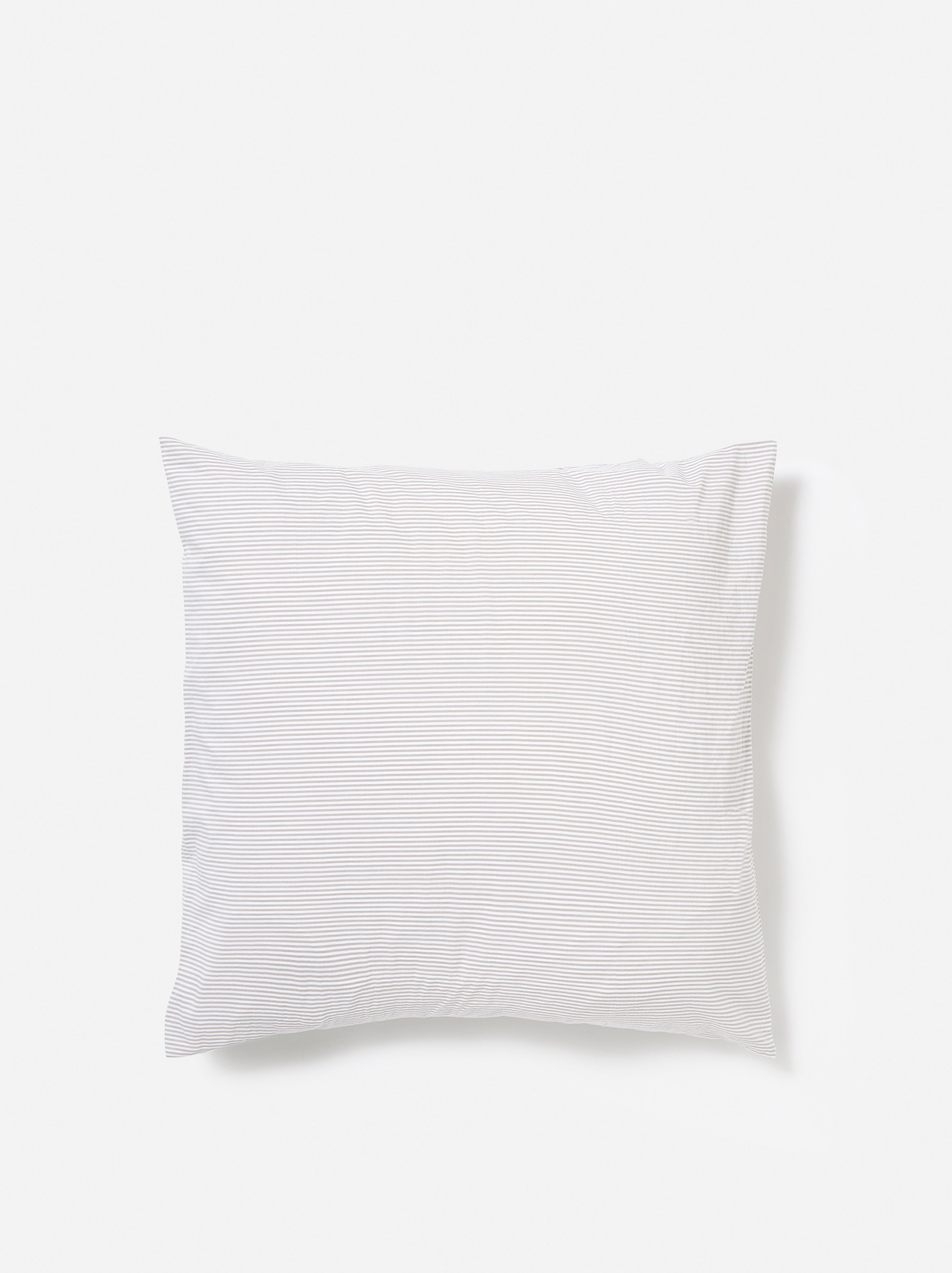Stripe Organic Cotton Euro Pillowcase