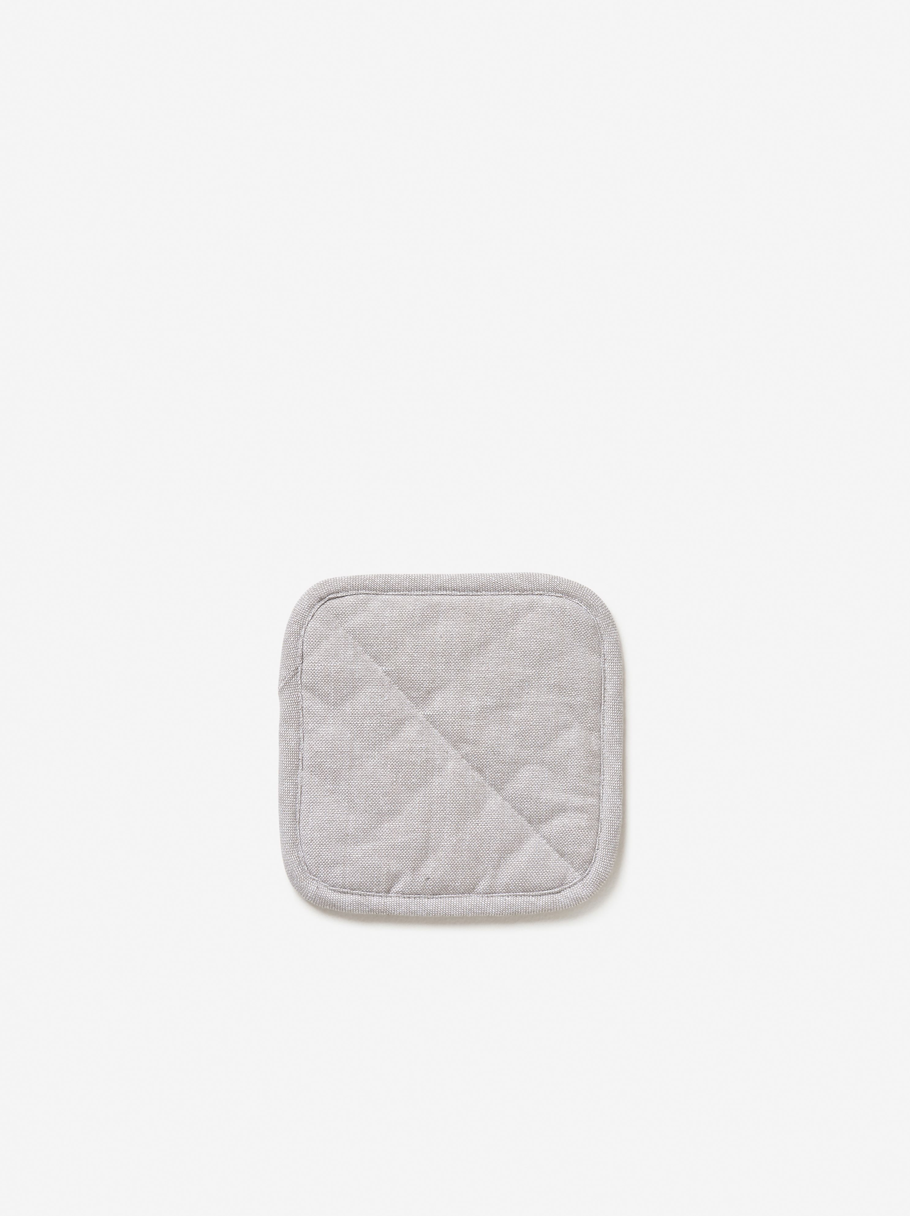 Washed Cotton Quilted Pot Holder