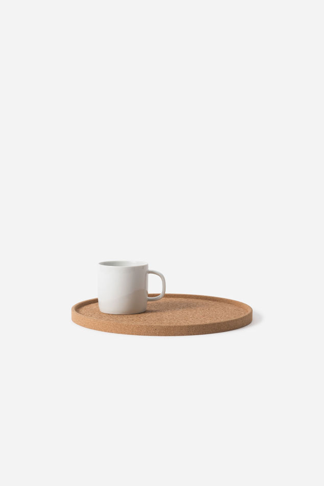 Round Cork Tray