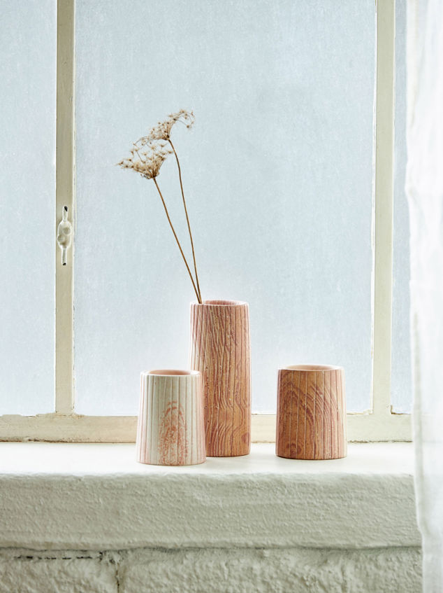 Etch Soapstone Vessel