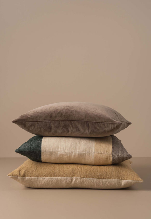 Morandi Handwoven Linen Cushion Cover