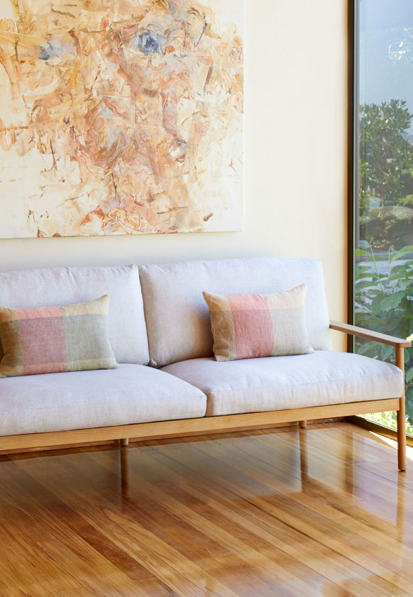 Oban Handwoven Linen Cushion Cover