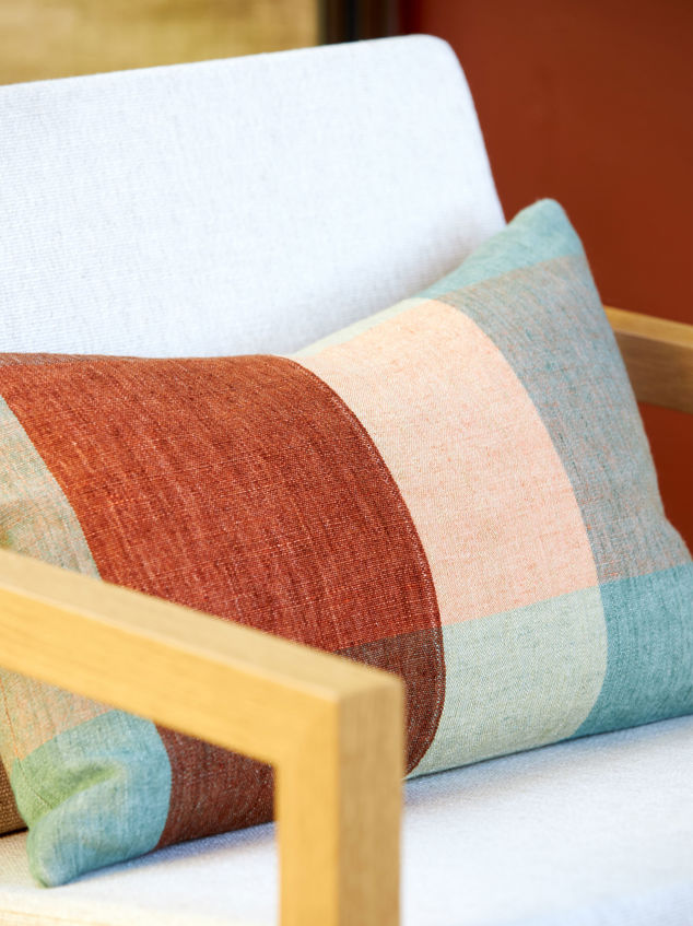 Clyde Handwoven Linen Cushion Cover
