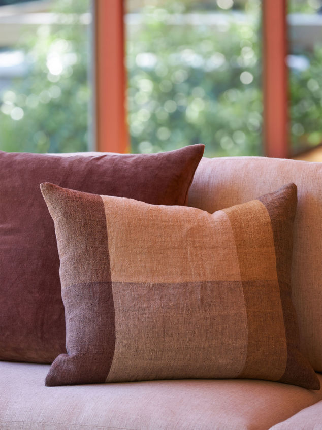 Morandi Handwoven Linen Cushion Cover