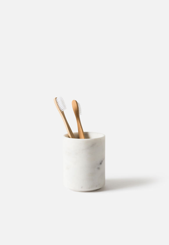 Marble Toothbrush Holder